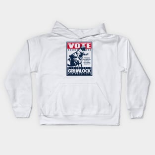 GRIMLOCK FOR PRESIDENT - GEN 1 Dinobots Kids Hoodie